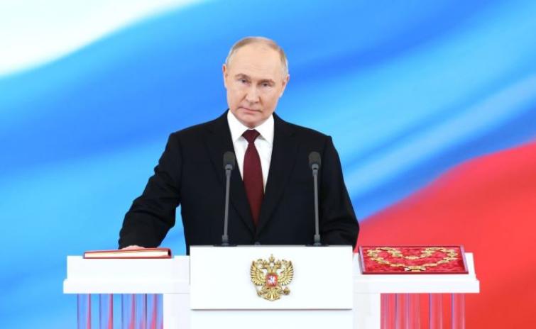 What Russian President Vladimir Putin spoke at his inaugural speech at Kremlin is a stern message. 